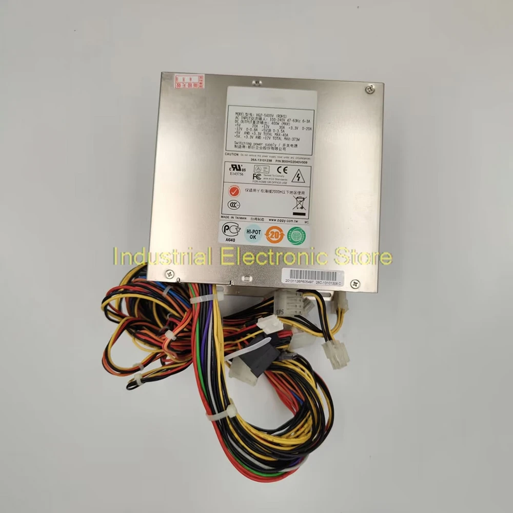 Original For Zippy Emacs 400W Power Supply HG2-5400V