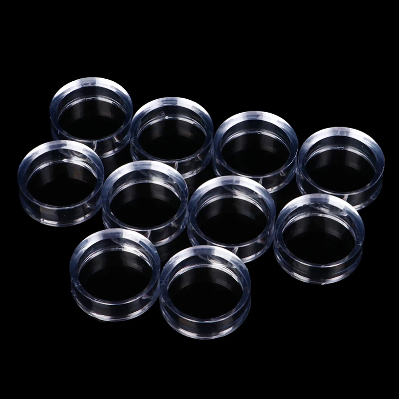 10Pcs Transparent Acrylic Display Stand Sphere Holder For Crystal Ball Base Pedestal Support Decor Pedestal