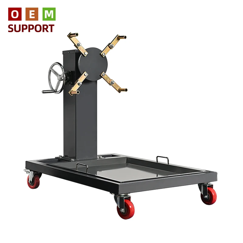 

Стойка для двигателя KARLION, усиленная, металлическая, грузоподъемность 500 кг, вращение на 360°, сертифицирована CE, для ремонта автомобилей и мотоциклов