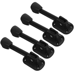 4 Pcs Furniture Table Legs Folding Dining Work Brace Office 1450X400X320CM Wrought Iron Adjustable for Desk