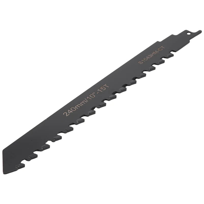 

【Best Selling】5X Reciprocating Saw Blade Carbide Tungsten Carbide For Cutting Porous Concrete, Fibre Cement, Brick 240Mm/9.45Inc