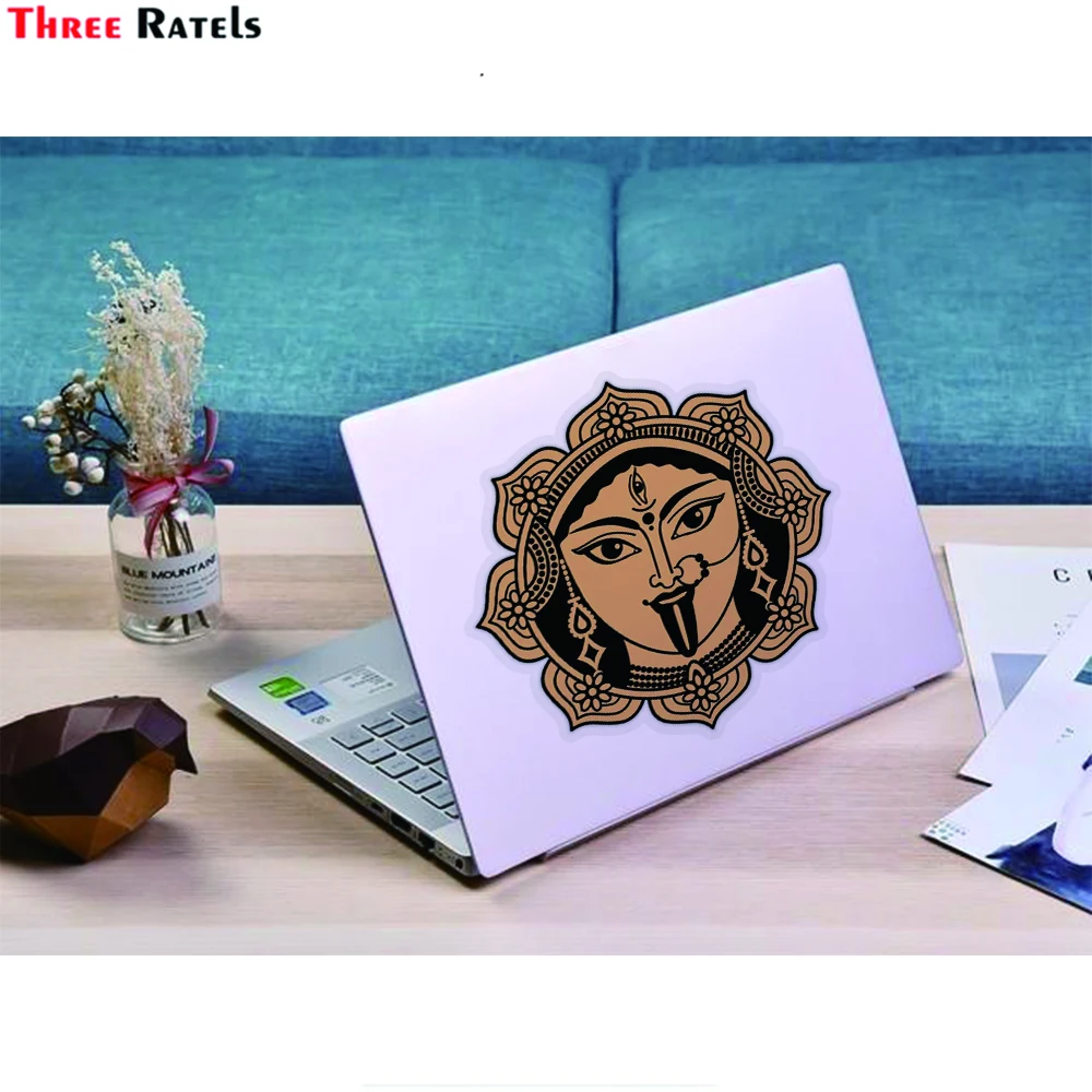 Three Ratels J836 Kali Indian Goddess Third Eye Sticker Decal For School Gifts Sticker Laptop Luggage Skateboard Decoration