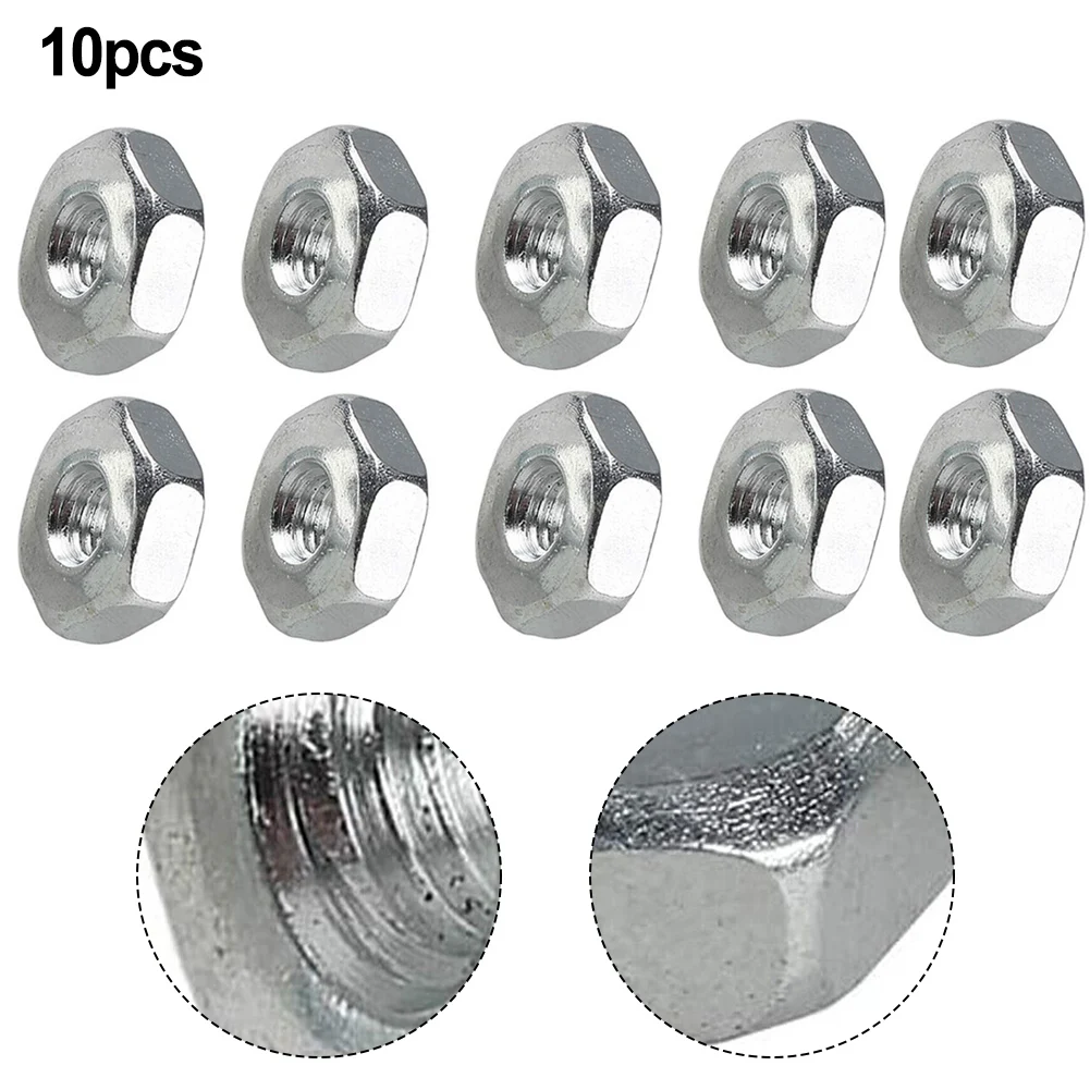 

10pcs M8 Guide Bar Nuts For Stihl MS 180 250 381 361 440 660 Chainsaw Parts Garden Power Tool Parts 8mm Thread