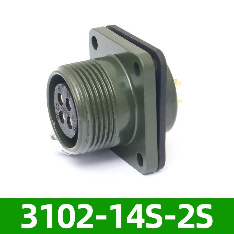 5015 US military standard waterproof aviation plug socket 4-core MS3106A14S-2S MS3102A14S-2P