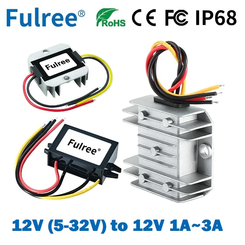 12V 14V 15V 18V 24V (5-32 V) do 12V 1A 2A 3A DC DC przetwornica obniżająca napięcie konwerter zasilania automatyczny regulator napięcia stabilizator