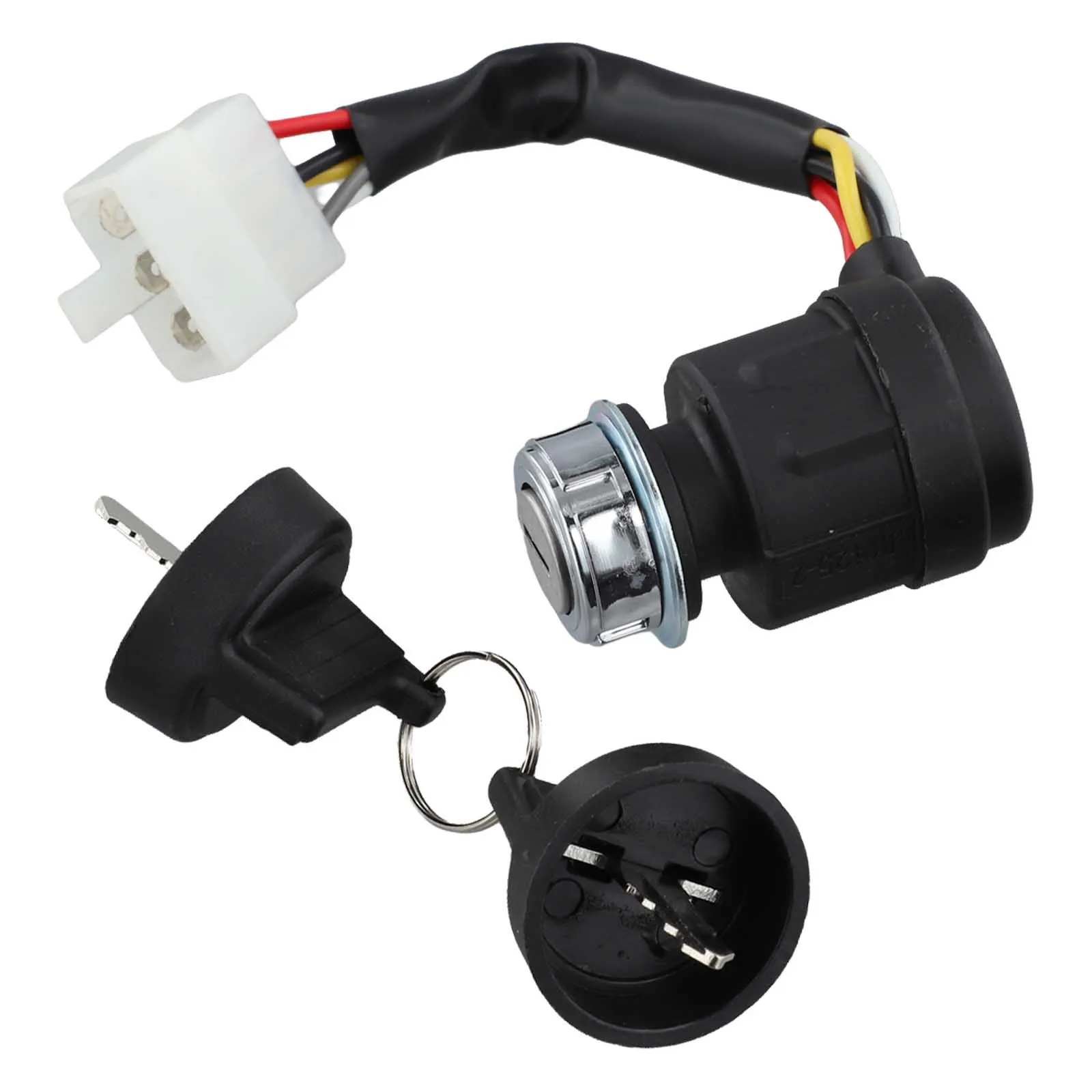 Lock Replacement Motorcycle Lock Includes 2 Keys Made Of ABS Material Direct Replacement Easy Installation For Motorcycles