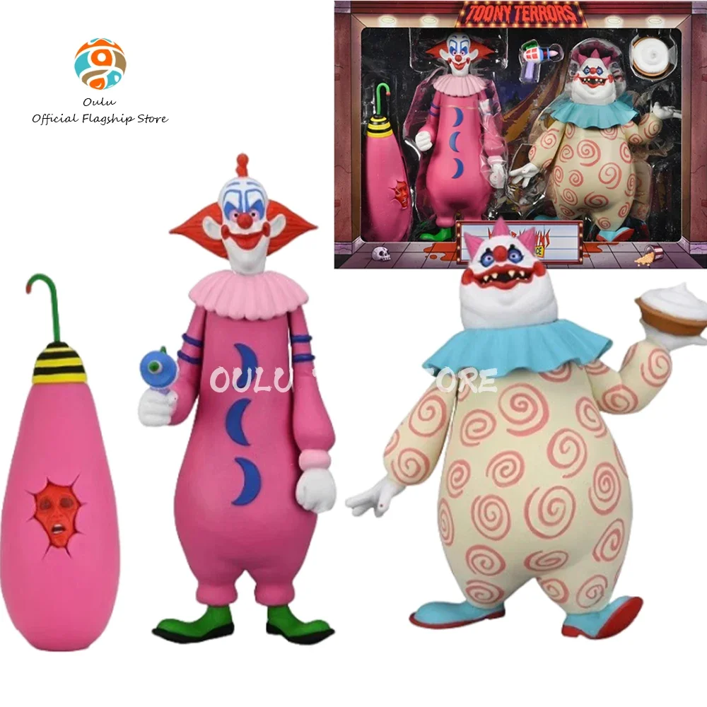 Neca 1990 Animated Films Anime Figures Killer Klowns From Outer Space Action Toys Pvc Room Decoration Christmas Gift For Kids