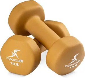 Hexagonal Neoprene Dumbbells for Non-Slip Grip, Ideal for Home Workouts and Muscle Toning