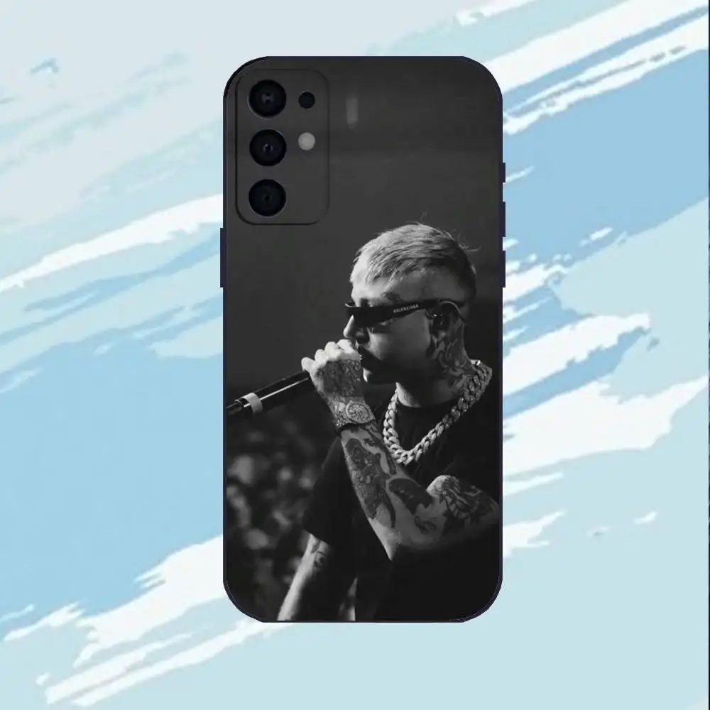 L-Lazza Italian R-Rapper  Phone Case For Samsung S25,S24,S23,S22,S21,S20,Plus, Soft Silicone Black Cover