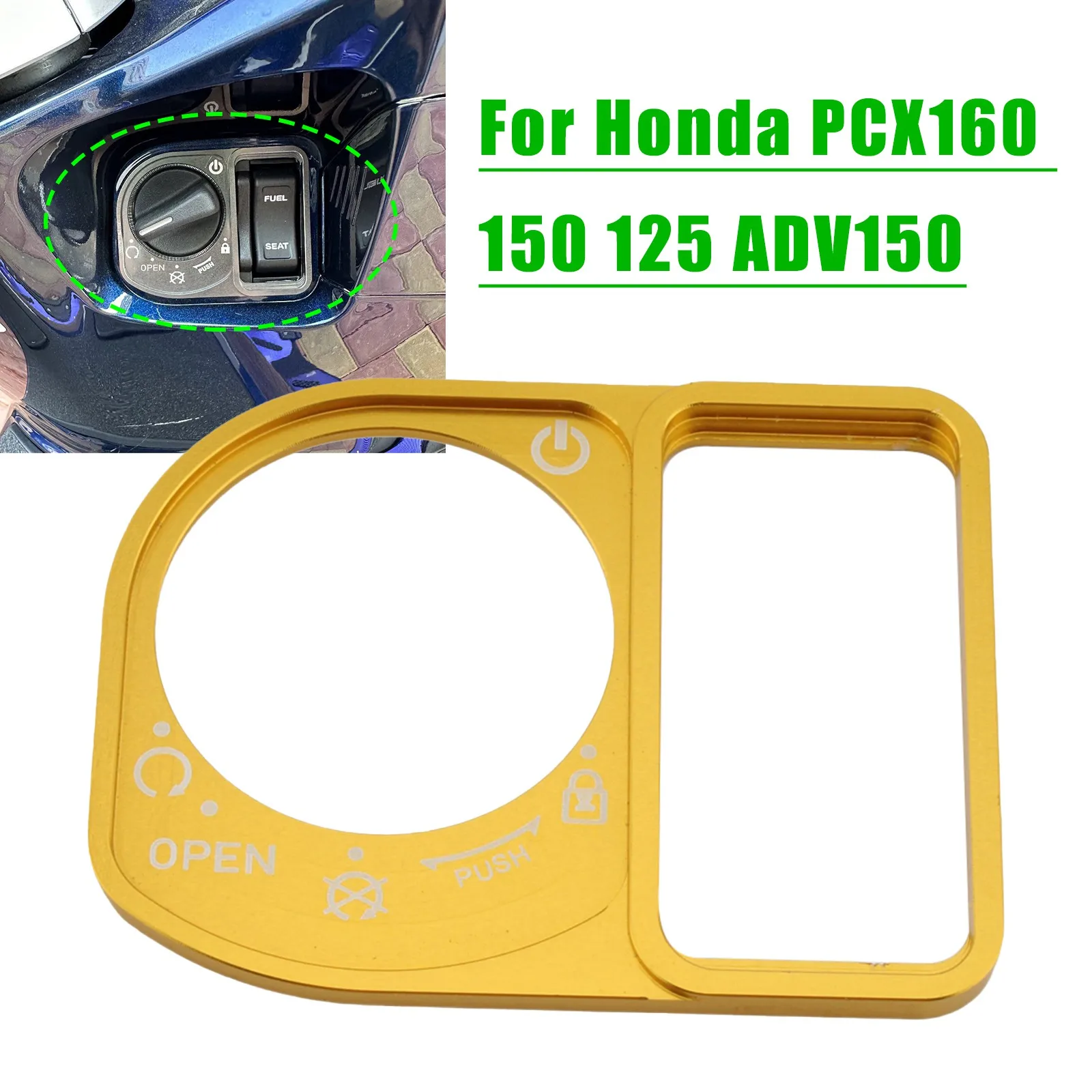 For Honda PCX160 PCX150 PCX125 ADV150 All Years Motorcycle Button Cover 6