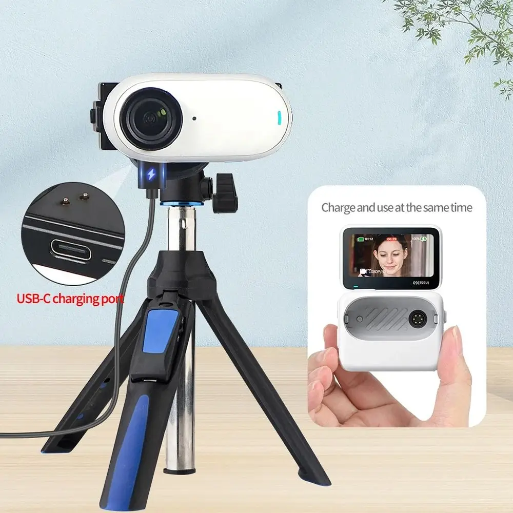 NEW Aluminum Alloy Action Camera Mount Quick Release Universal Camera Bracket Magnetic Charging Base Photography Accessories