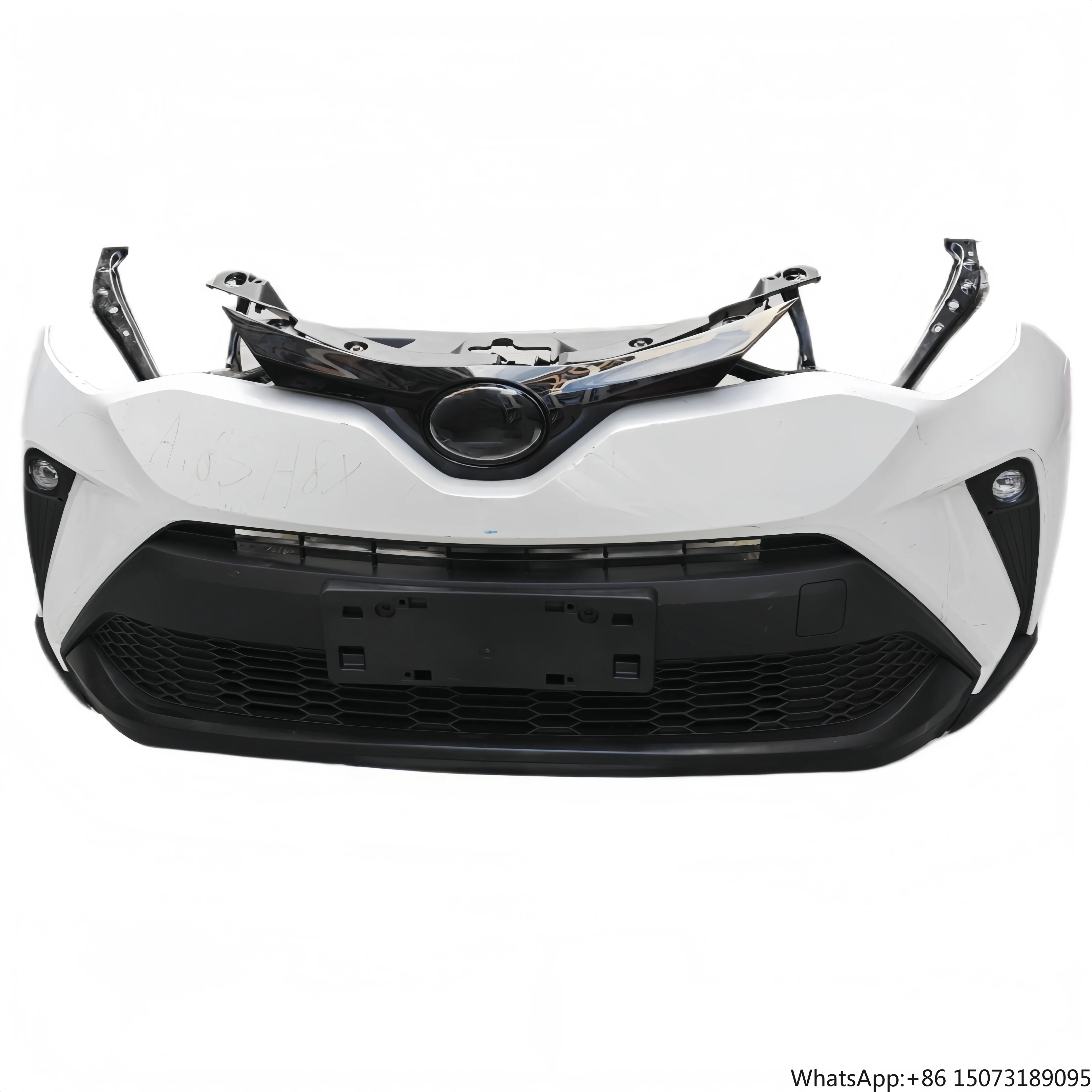 

Для Toyota C-HR (AX10) — Комплект: защита бампера, центральная решетка, накладка, конденсатор, бачок для воды, электронный вентилятор