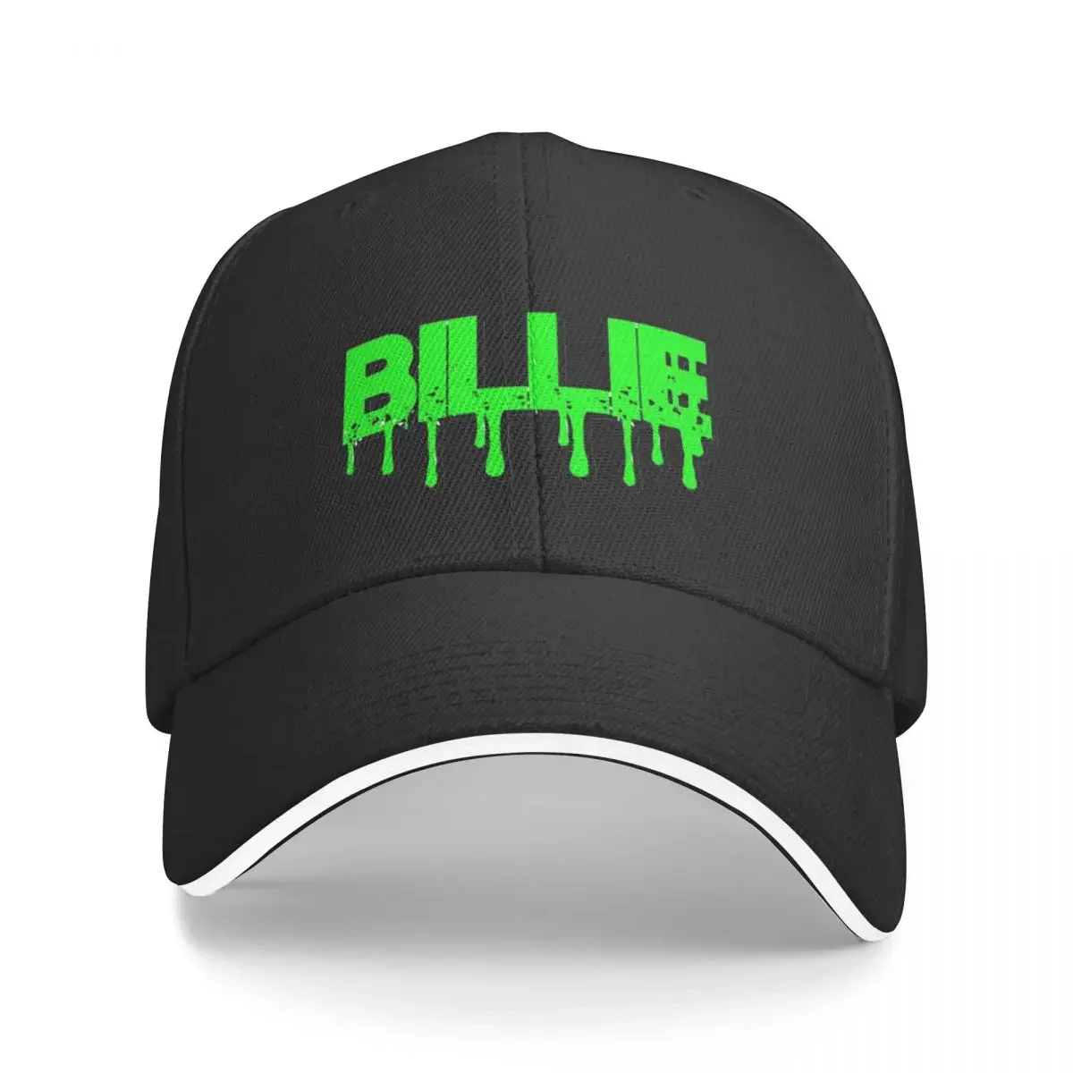 Green Billies Artistic Lettering Graffiti-style Summer Baseball Caps Women High-end Male Beach  Hat Hip Hop Trucker Cap