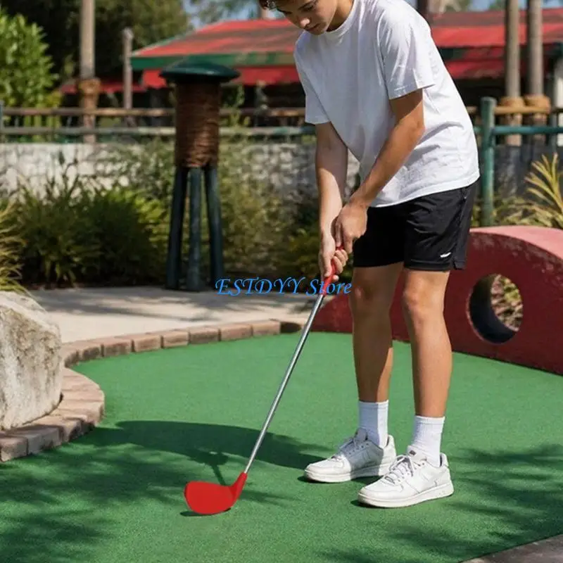 G6DE Retractable Golf Putter Training Antislip Grip Golf Shaft Left and Right Handed