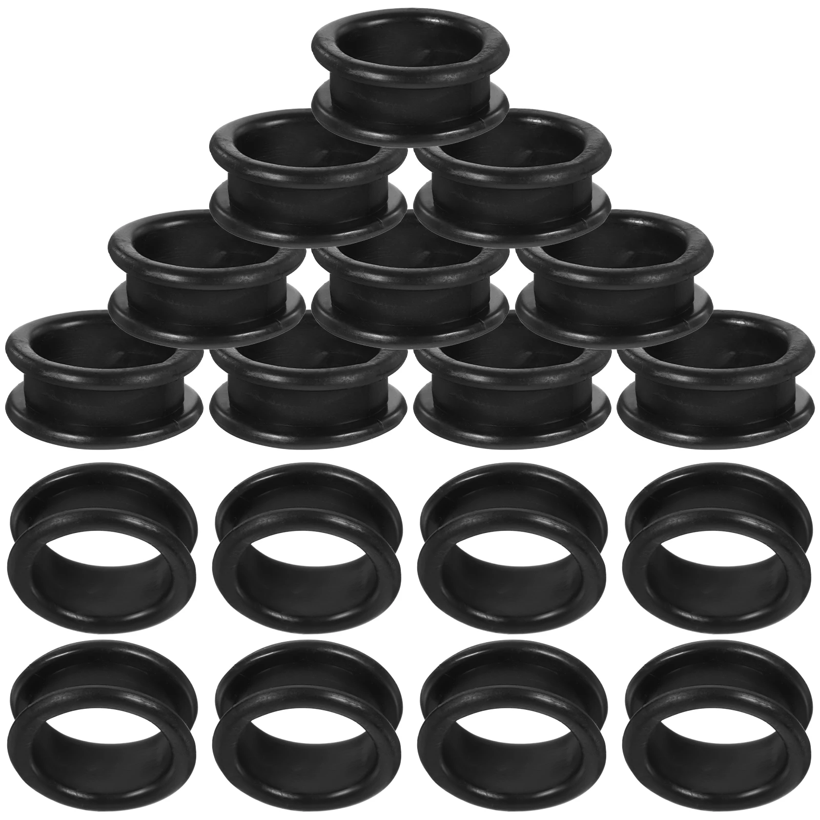 

20pcs Finger Rings for Scissors Non Non-Slip Scissors Rings Slip Comfortable Hairdressing Kitchen Thumb Inserts Protective