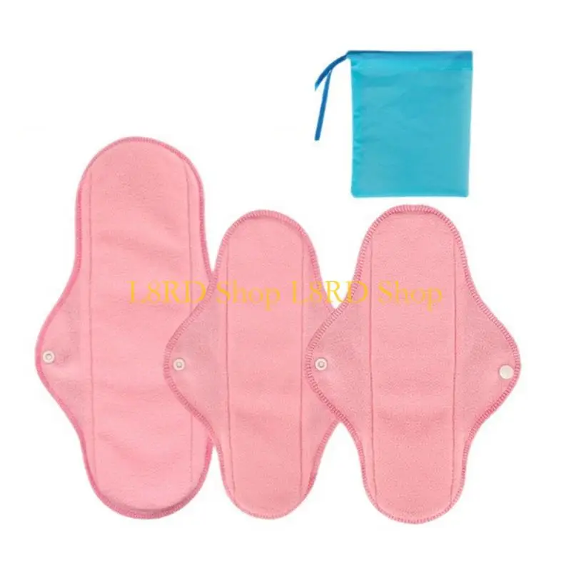 L8RD Washable Feminine Hygiene Pads Menstrual Pads 1Set Cotton Sanitary Pads Period Mattresses All Day Protections
