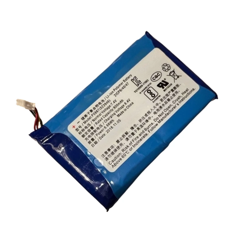 P0867 7.4V 900mAh High Quality Battery for H P Sprocket Plus P0867 523946 Battery Printer Battery
