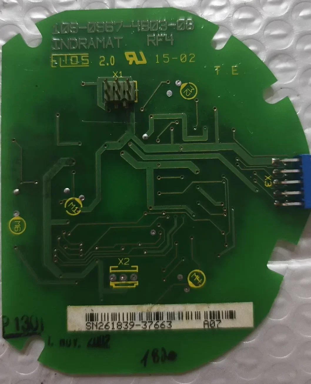 109-0967-4B03-06 RF4 لوحة التشفير المستخدمة لوحة دوائر كهربائية لوحة لوحة أحادية الطبقة ، شحن سريع