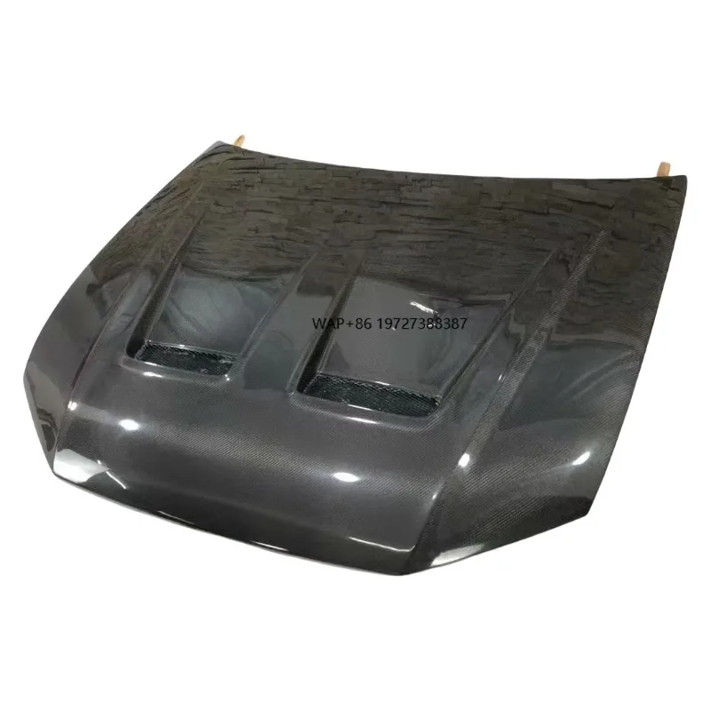 

For 2019-2024 Q8 Dry Carbon Fiber Engine Hood High Quality Upgrade with Perfect Body Component Fit