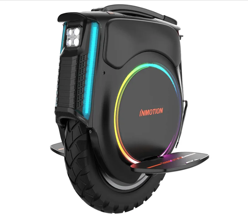 INMOTION V12 2500W 70km/h 160km Long Range Self-balancing One Wheel Electric Unicycle with LCD Touchscreen