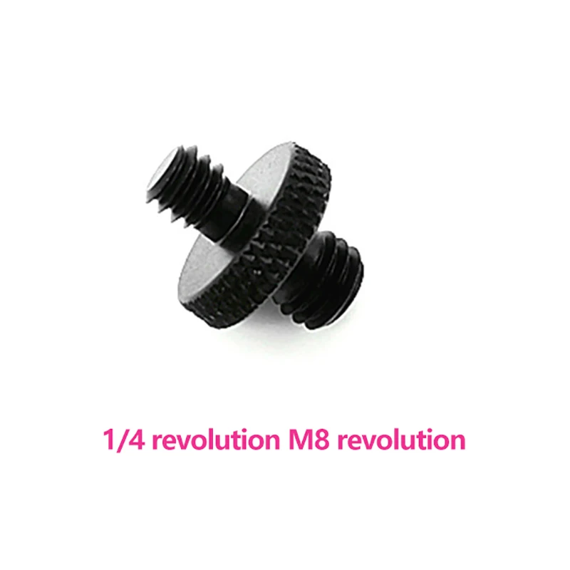 Tornillo de conversión de cabeza esférica para trípode de cámara Dslr, adaptador de soporte para proyector de 1/4 a M4, M5, M8, M10 pulgadas,