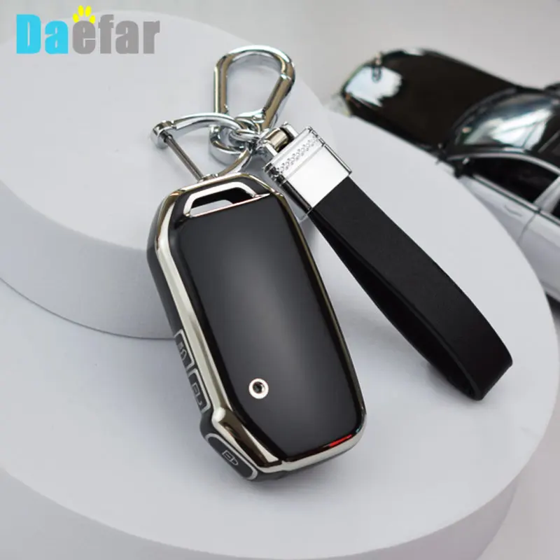 TPU Xe Chìa Khóa Dành Cho Xe KIA Sportage R GT Stinger Sorento Ceed Cerato Forte Niro Linh Hồn Telluride Tấm Bảo Vệ Móc Khóa vỏ Fob