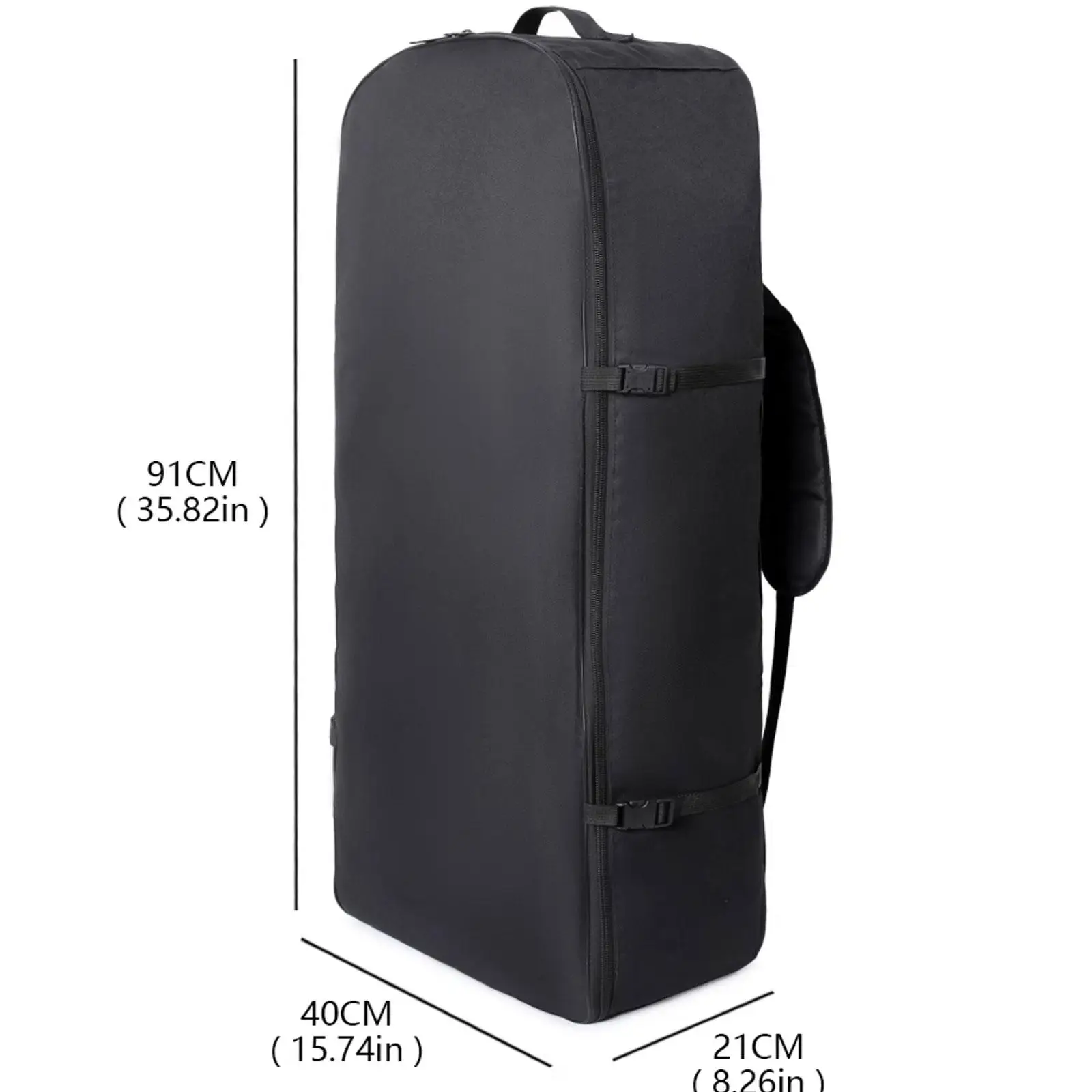 Paddle Board Backpack Travel Surfboard Bag Waterproof Adjustable Shoulder Storage for Outdoor Leisure