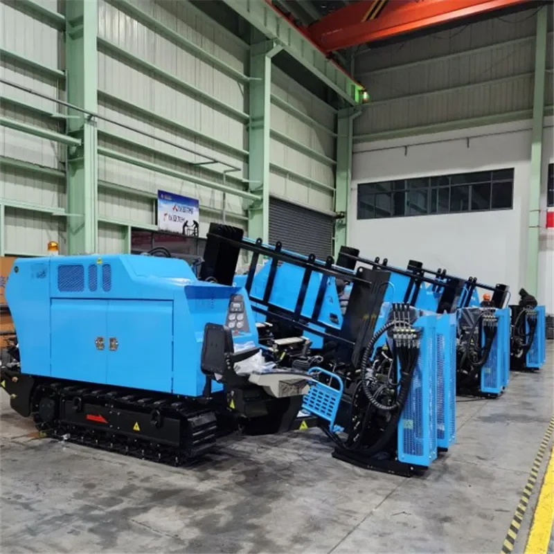 hydraulic water well drill rig 113kW horizontal directional drilling XZ200 nail drill