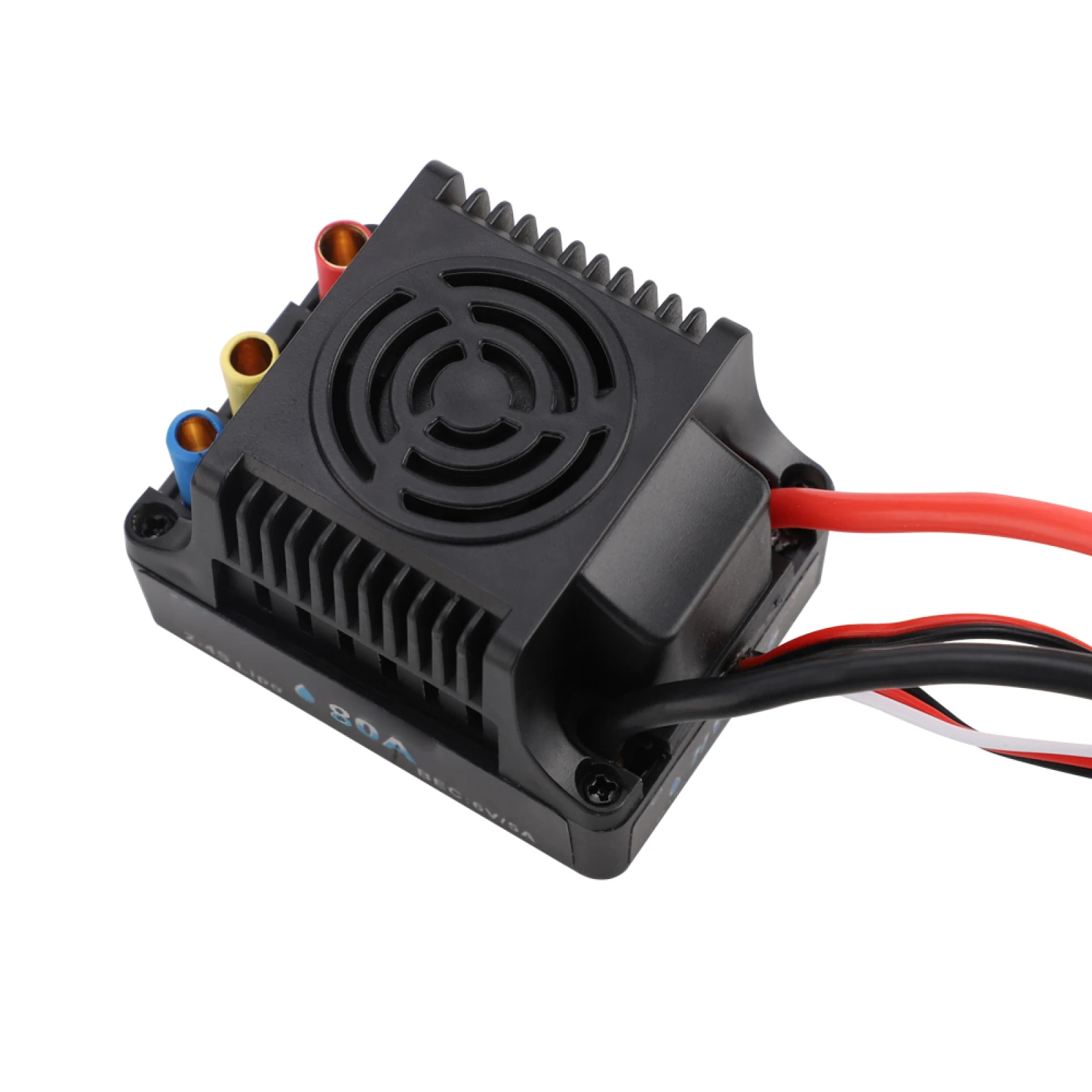 Sensored/Sensorless RC 80A Wasserdicht Motor ESC Elektronische Geschwindigkeit Controller Für 1/8 RC Remote Auto Ersetzen Zubehör
