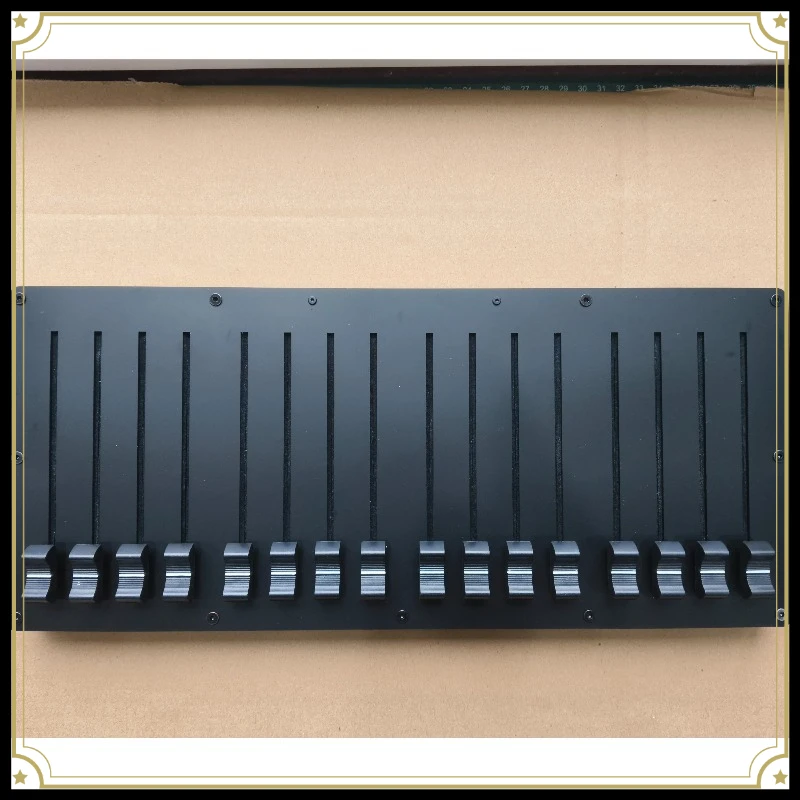 16-Channel 100mm Slide Fader USB MIDI CC Controller for DAW Music Software Type-C Interface Plug-and-Play