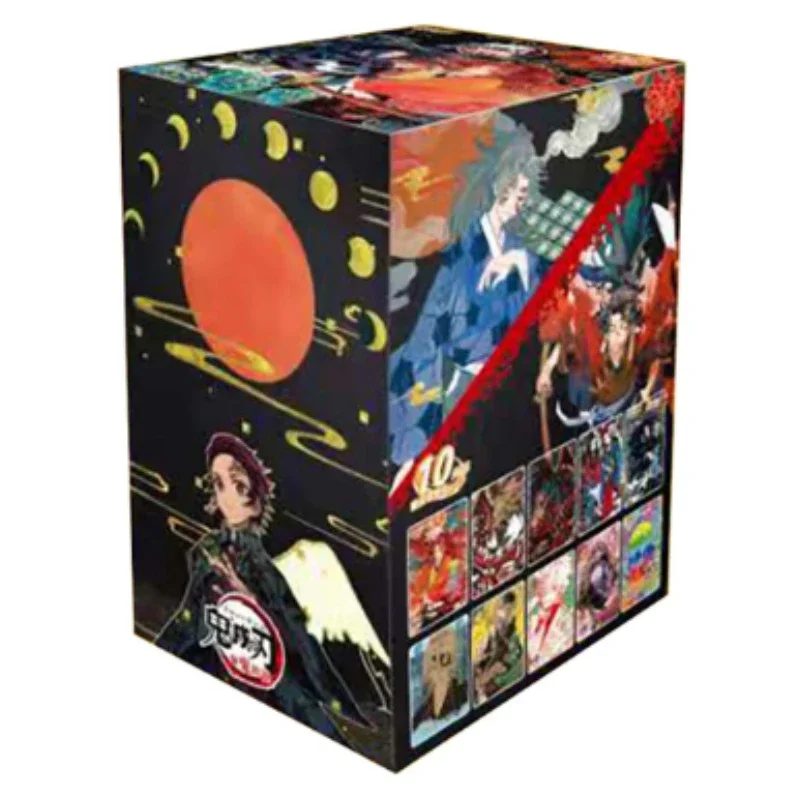 New Anime Demon Slayer Cards Box Hobby Collection TCG Playing Game Kamado Tanjirou Kamado Nezuko Character Card