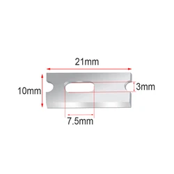 21x10mm Cable Stripper Blades & Cable Cutter Blades / Hi-Speed Steel Blades for Stripping & Cutting Tools