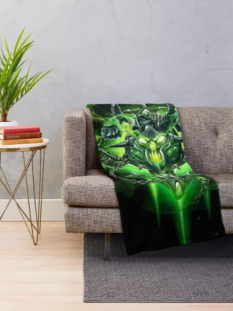 Unholy Death Knight Design Throw Blanket Blankets Sofas Of Decoration Quilt Soft Blankets