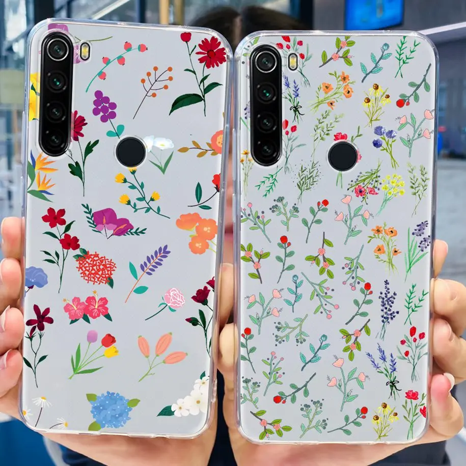 Xiaomi Redmi Note 8 케이스 Note8 2021 실리콘 소프트 TPU 커버 Xiaomi Redmi Note 8 T 8 t Funda on, Redmi Note 8 Pro Coque
