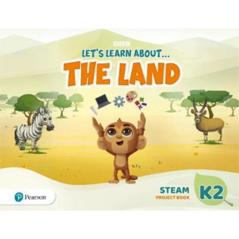 Lets Learn About The Land K2 STEAM Project Book Lets Learn About The Earth Various Pearson Education 9781292334516 Book