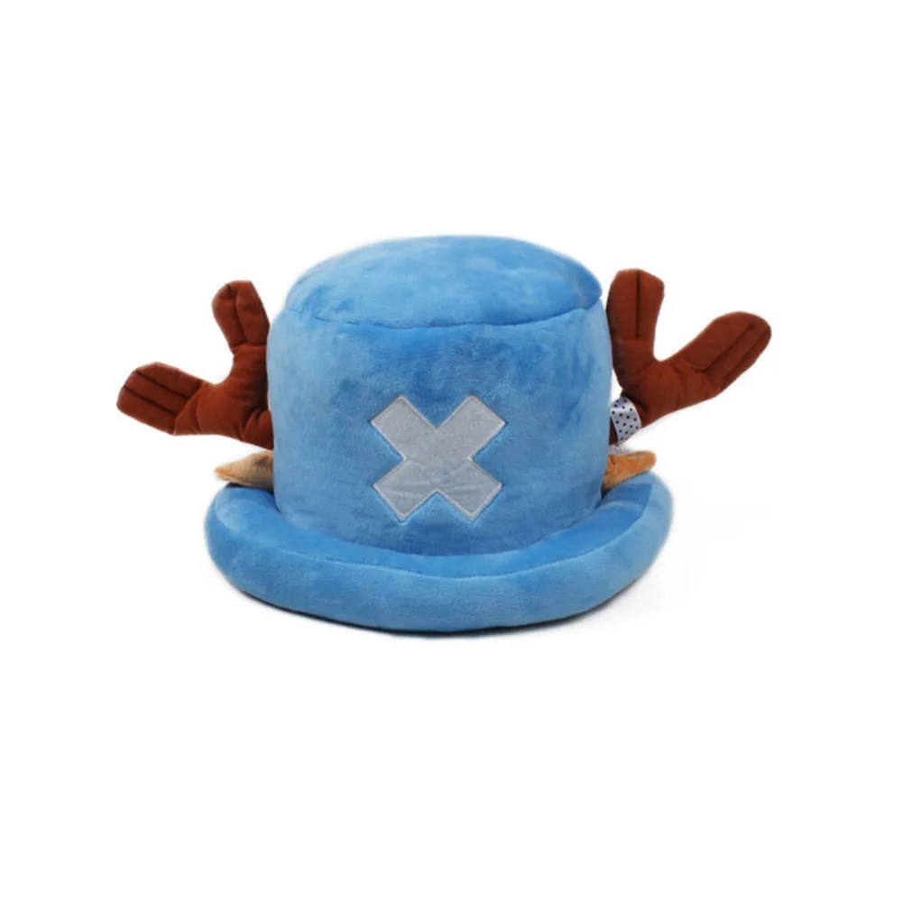 Anime Tony Tony Chopper Plush Cotton Hat Trafalgar Cap Cosplay Unisex Soft Comfortable Caps Accessories Outdoor Party