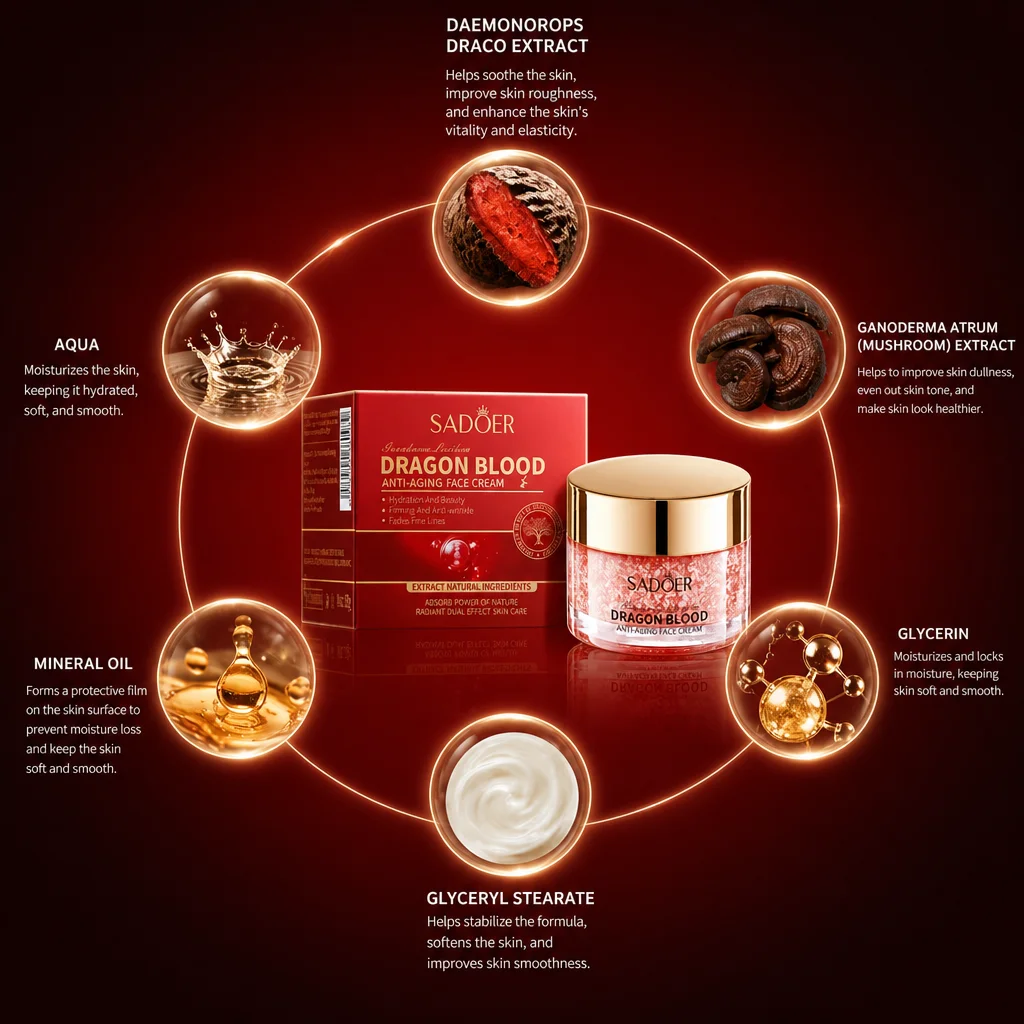 Dragon Blood Retinol gezichtsc - Retinol Cream recensie en prijs