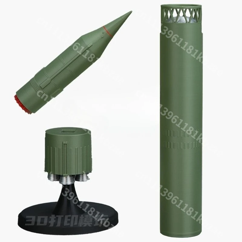 Global Coverage of Ornaments  Dongfeng 5C 3D Printing Model with No Function Military Enthusiasts  Assemble Teaching Aids