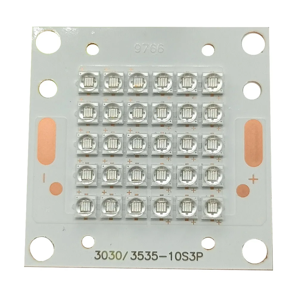 

UV LED High Power 50-80 W 3535 Module Light 365nm 370nm385nm 395NM 405NM UV Shadowless Gel Drying Curing Cure DIY LED Module