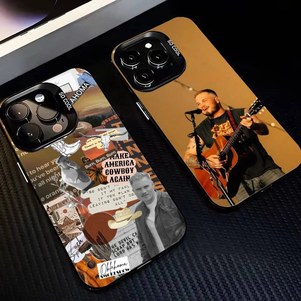 

Singer Z-Zach B-Bryan-ZBES Phone Case For iPhone 17,16,15,14,13,12,11 Plus,Pro Max,XS,Colorful Silver Black Cover