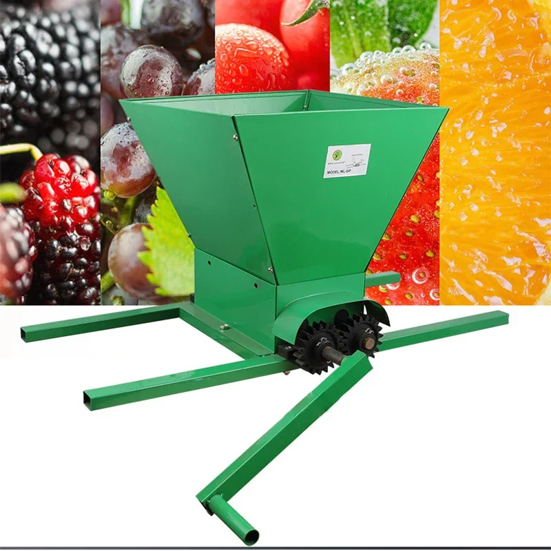 Agricultural Electric Grape Crusher Commercial Farm Fruit and vegetable grinder Manual/Electric Vegetable Processing Machine