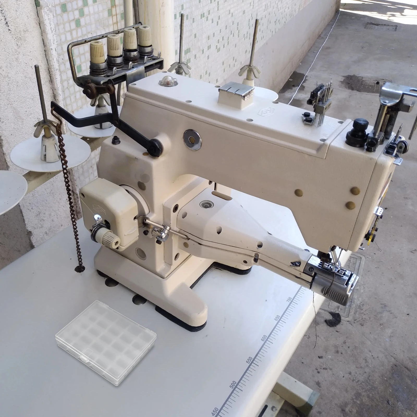 

2Pcs Bobbin Case Transparent Sewing Machine Storage Box Portable Thread ganizer Plastic Spool Case Small Size Design