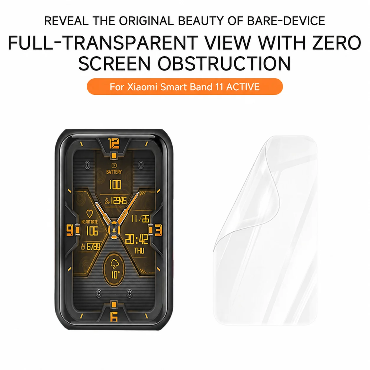 ฟิล์มไฮโดรเจลสำหรับ Xiaomi Ban - Smartwatch Screen Film บทวิจารณ์และราคา