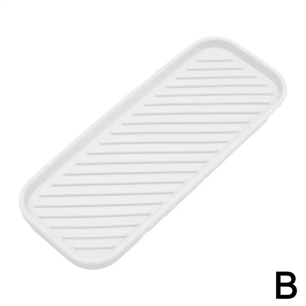 Silicone Draining Board Mat Dish Drying Pad Folding Heat Resistant Rectangle Eco-friendly Drainer For Kitchen Pot Cup S0x4