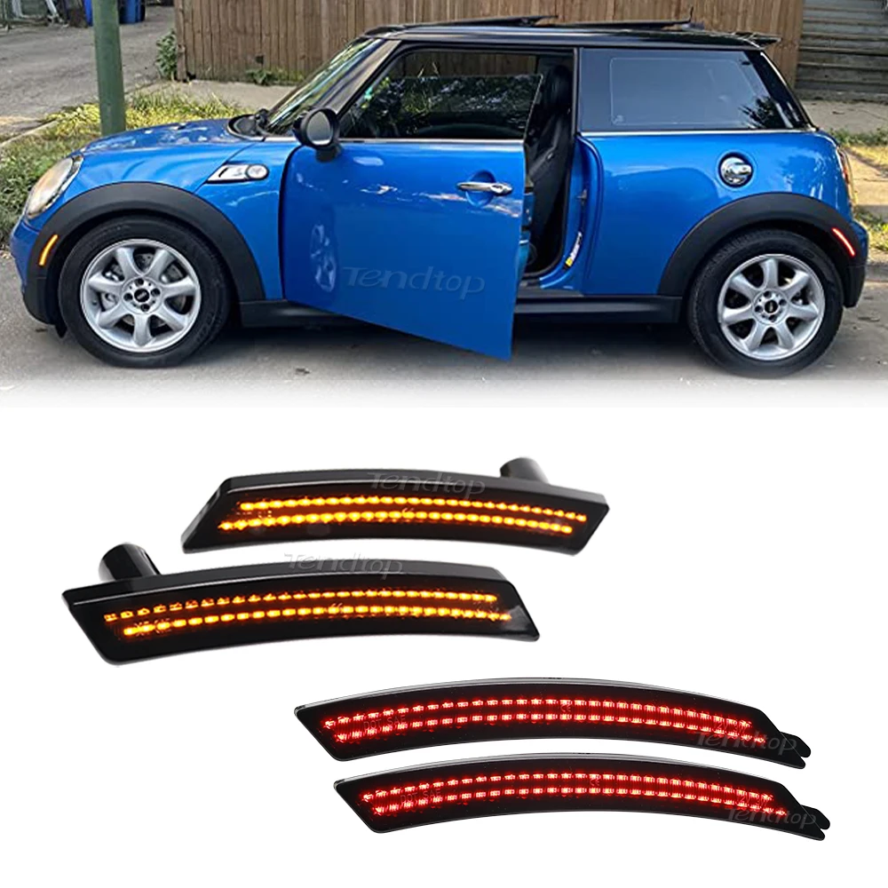 LED Side Corner  Light Side Marker Light Rear Front Bumper Light Indicator For Mini Cooper R55 R56 R57 R58 R59 R60 R61