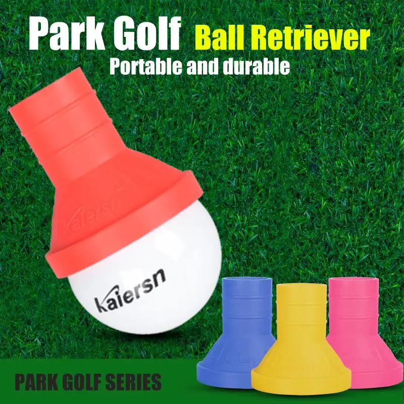 

1pc Park Golf Ball Retriever No Bending Quick Easy Installation Essential Golf Accessory Durable Silicone Effortless Pickup
