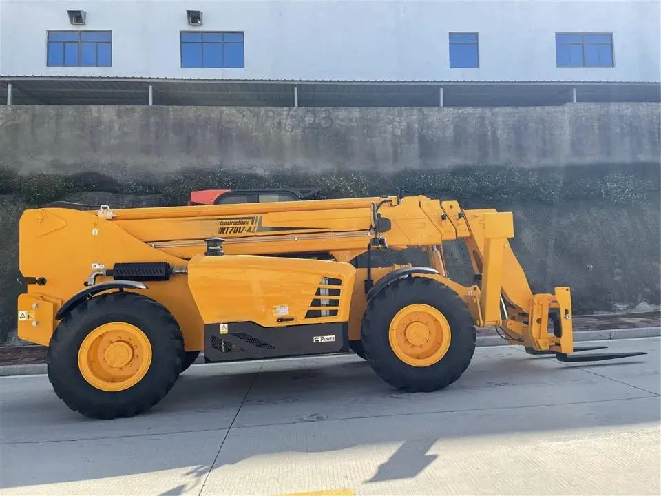 Advanced Double-Arm Telescopic Forklift with 7 Ton Capacity and 7m Height for Industrial Applications