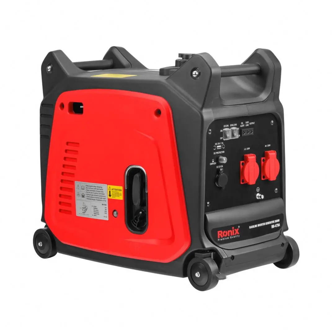 Ronix RH-4794 Model Digital Inverter Generator 2600W 230v Silent Type Power Portable Inverter Gasoline Generator