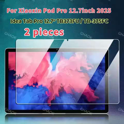 2Pcs Tempered Glass Screen Protector For Lenovo Xiaoxin Tab P12 Pro 12.7 inch 2025 pad 2024 11 inch 9H Protective Tablet Film