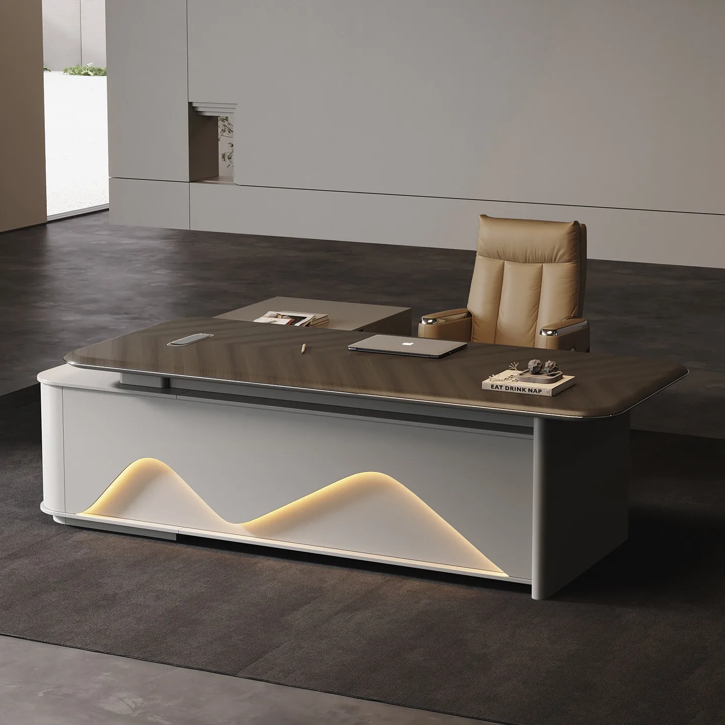 Boss Desk President Small Space High-end Desk Manager Supervisor [2025 New]